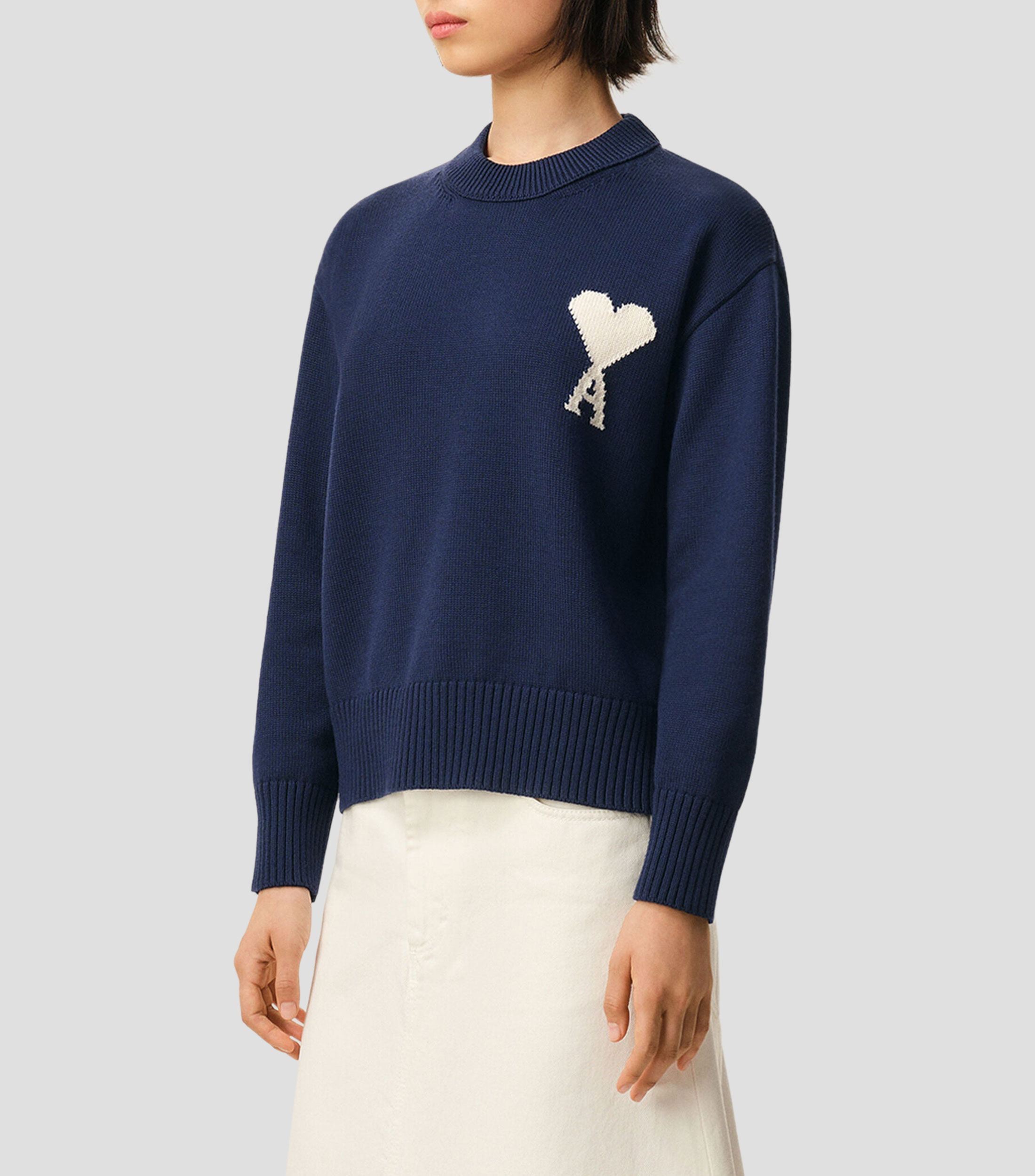 Suéter cuello redondo Mujer